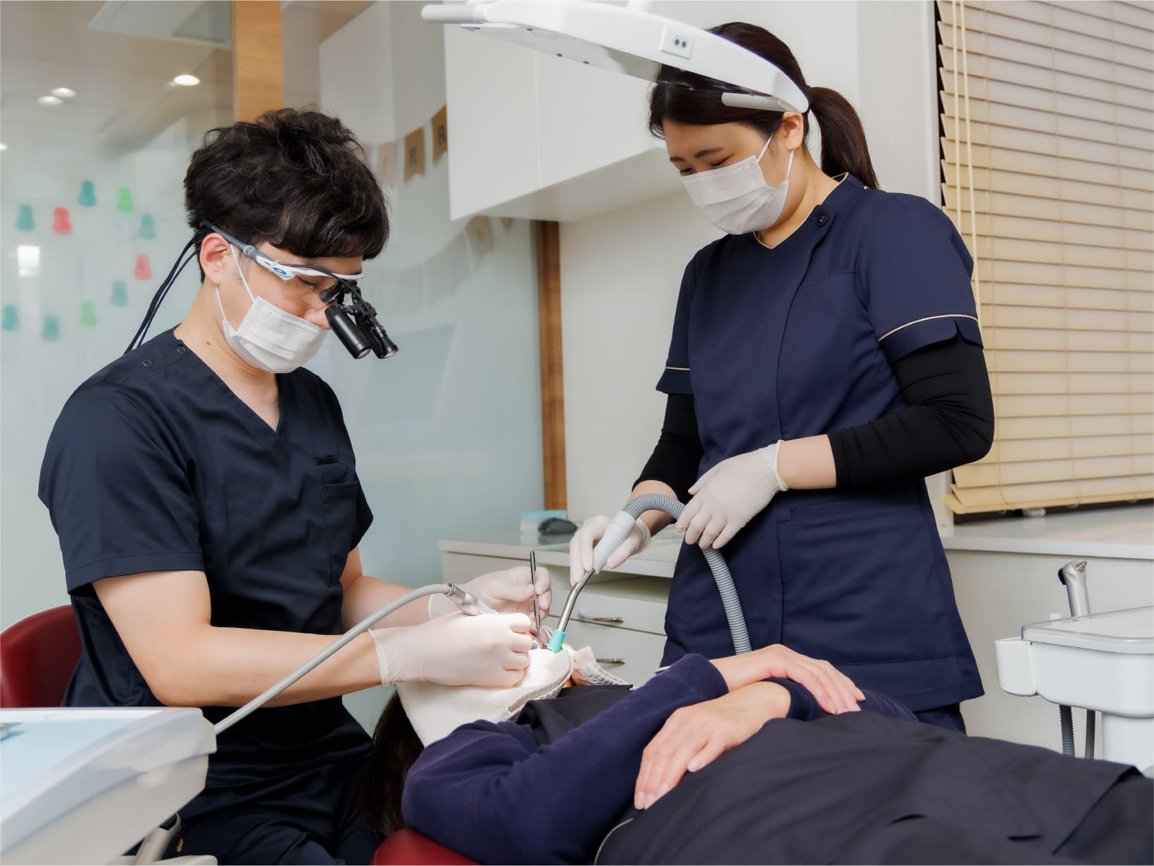 さまざまな技術・豊富な
臨床経験を積むことができる