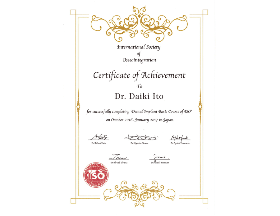 International Society of Osseointegration